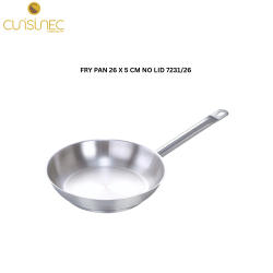 FRY PAN 26 X 5 CM NO LID 7231/26