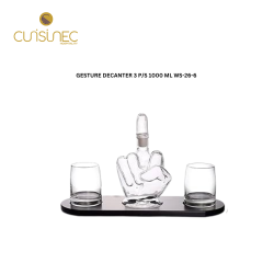 GESTURE DECANTER 3P/S 1000ML WS-26-6