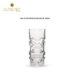 DELI PLAIN WATER GLASS 400 ML KB035