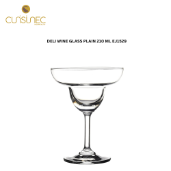 DELI WINE GLASS PLAIN 210 ML EJ1529