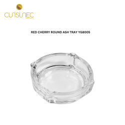 RED CHERRY ROUND ASH TRAY YG8005