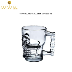 Y2502 YUJING SKULL BEER MUG 300 ML