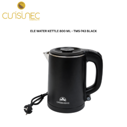 ELECTRIC WATER KETTLE 800 ML - TMS-743 BLACK