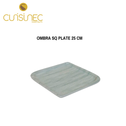 OMBRA SQ PLATE 25 CM