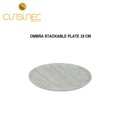 OMBRA STACKABLE PLATE 19 CM