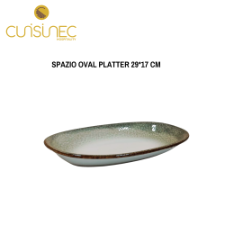 SPAZIO OVAL PLATTER 29*17 CM