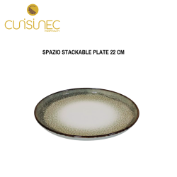 SPAZIO STACKABLE PLATE 22 CM