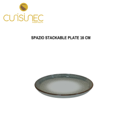 SPAZIO STACKABLE PLATE 16 CM
