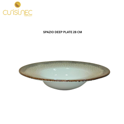 SPAZIO DEEP PLATE 28 CM