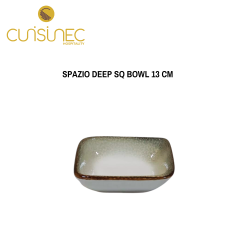 SPAZIO DEEP SQ BOWL 13 CM