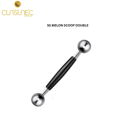 STAINLESS STEEL MELON SCOOP DOUBLE