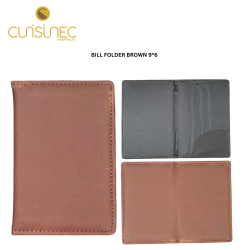 BILL FOLDER BROWN 9*6