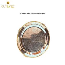 SS MANDI THALI PLATE ROUND 12 INCH