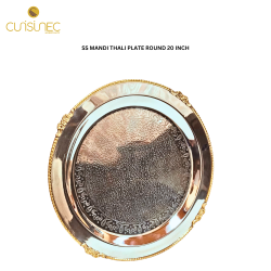 SS MANDI THALI PLATE ROUND 20 INCH