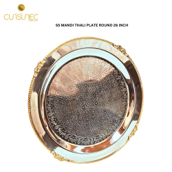 SS MANDI THALI PLATE ROUND 26 INCH