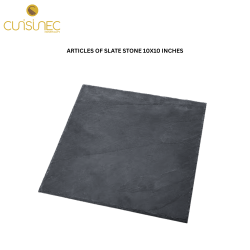 ARTICLES OF SLATE STONE 10X10 INCH