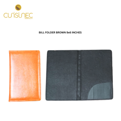 BILL FOLDER BROWN 9x6