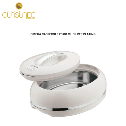 OMEGA CASSEROLE 3000 ML SILVER PLATING