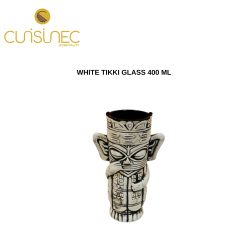WHITE TIKKI GLASS 400 ML