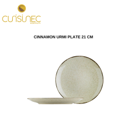 CINNAMON URMI PLATE 21 CM