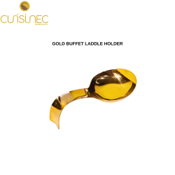 GOLD BUFFET LADDLE HOLDER