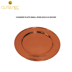 CHARGER PLATE SMALL ROSE GOLD