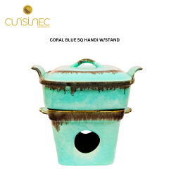 CORAL BLUE SQ HANDI W/STAND
