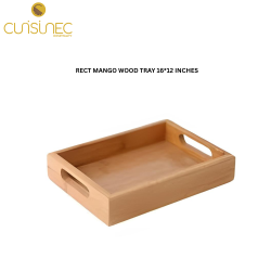 CUI RECT MANGO WOOD TRAY 16*12 ASH
