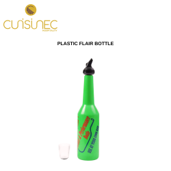 CUI PLASTIC FLAIR BOTTLE BKS