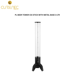 CUI PL BEER TOWER ICE STICK WITH METAL BASE 3 LTR BKS