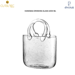 CUI HANDBAG DRINKING GLASS 1000ML MAC