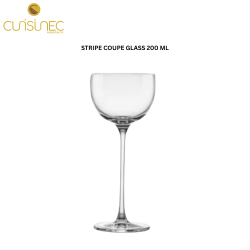 CUI STRIPE COUPE GLASS 200ML MAC
