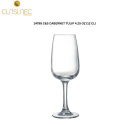 CUI 14798 C&S CABERNET TULIP 4.25 OZ (12 CL) ARC