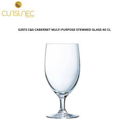CUI G3573 C&S CABERNET MULTI PURPOSE STEMMED GLASS 40 CL ARC