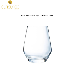 CUI G3368 C&S LIMA H/B TUMBLER 38 CL ARC