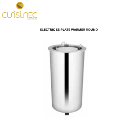 CUI ELECTRIC SS PLATE WARMER ROUND BKS