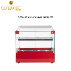 CUI ELEC FOOD DISPLAY WARMER 2 LAYER RED BKS