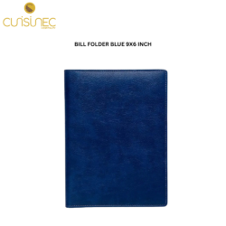 CUI BILL FOLDER BLUE 9X6INCH CHL