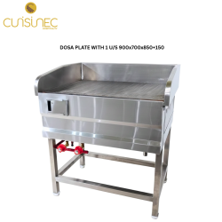 CUI DOSA PLATE WITH 1 U/S 900x700x850+150