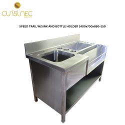 CUI SPEED TRAIL W/SINK AND BOTTLE HOLDER 1400x700x850+150