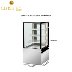 CUI 2 FEET SHOWCASE DISPLAY COUNTER LOC
