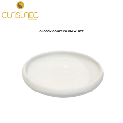 CUI GLOSSY COUPE 20CM WHITE SHW