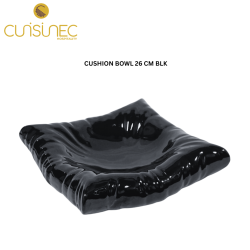 CUI CUSHION BOWL 26CM BLK SHW