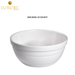 CUI BEN BOWL 26 CM WHT SVL