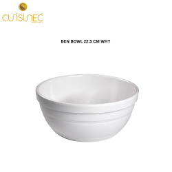 CUI BEN BOWL 22.5 CM WHT SVL