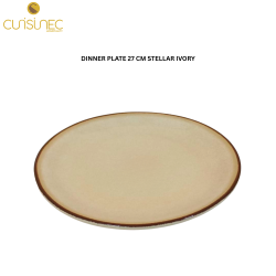 CUI DINNER PLATE 27 CM STELLAR IVORY VAN