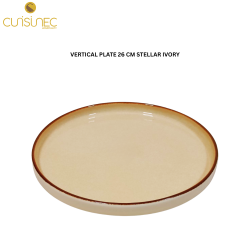 CUI  VERTICAL PLATE 20 CM STELLAR IVORY VAN