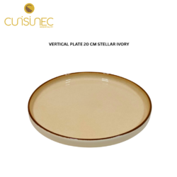 CUI  VERTICAL PLATE 20 CM STELLAR IVORY VAN