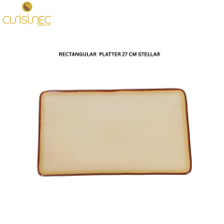 CUI  RECT PLATTER 27 CM STELLAR VAN