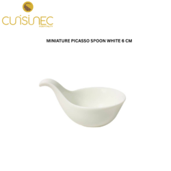 CUI MINIATURE PICASSO SPOON WHITE 6 CM CHI